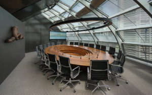 Board room Table of Macquarie bank sydney, Major Bank, Sydney Commercial photographer luke zeme photography